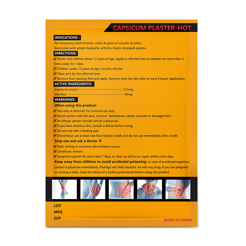 Free Pain Relief Patches
