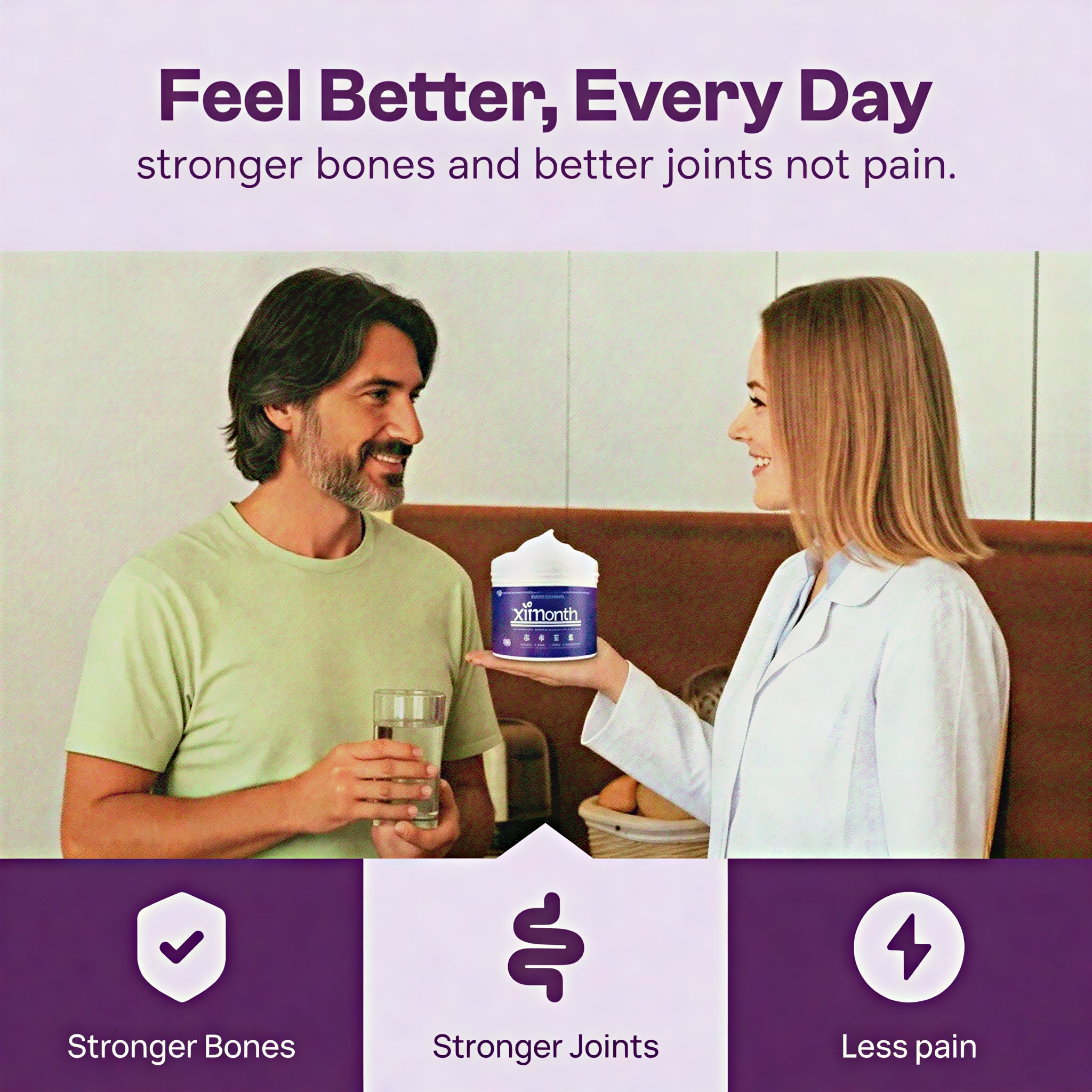 GlowPhera Bone‑Support Cream with K2 + Arnica